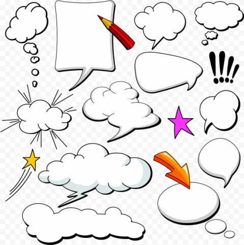 Comics Speech Balloons   Speech Balloon, HD Png Download