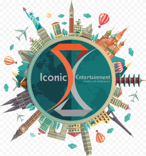 Iconic Entertainment   Travel Around World Png, Transparent Png