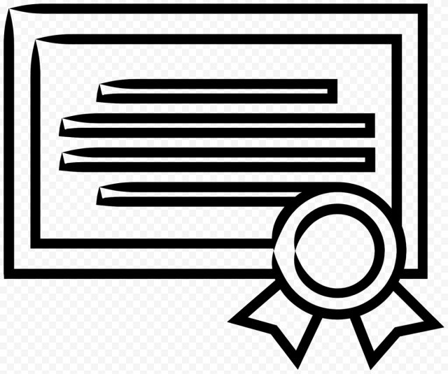 Diploma Certificate PNG Pic