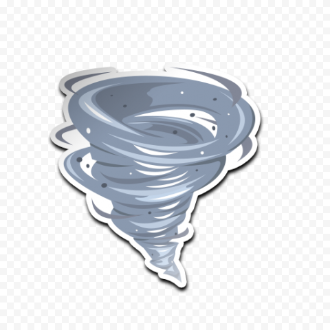 Animated Hurricane Cyclone PNG Transparent Image