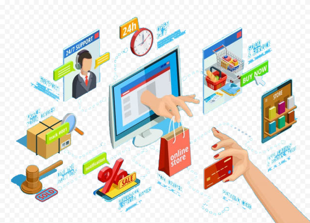 Online Portal E Commerce Transparent PNG