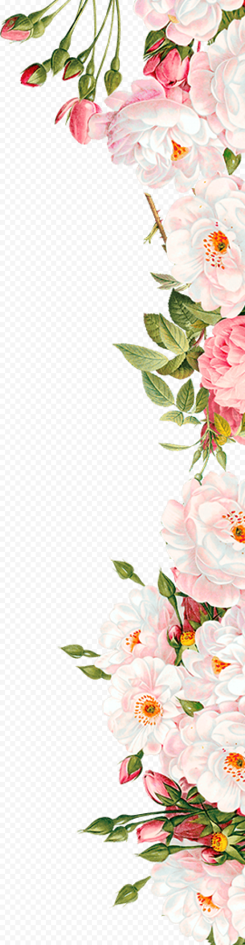 Pink flowers Wedding invitation, Pink flowers, pink and white rose flower arrangement, watercolor Painting, flower Arranging, branch