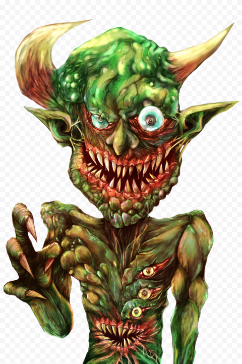 Goblin, Monster, Fantasy, Grotesque, Creature, Nightmare, Horror, png free download