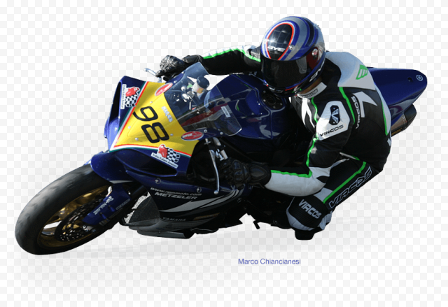 Racing Motorbike PNG Transparent Image