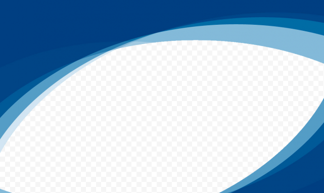 Abstract Blue Wave Transparent PNG