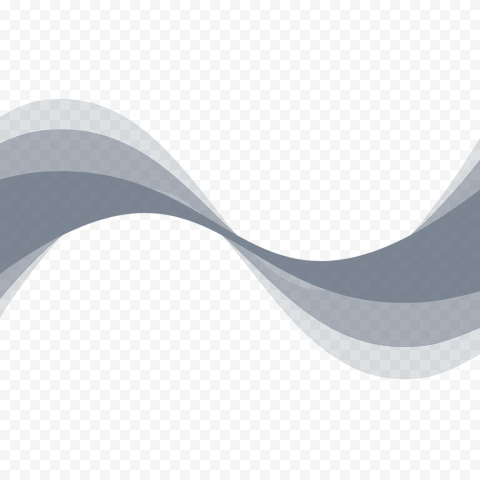 Grey Wave PNG Picture