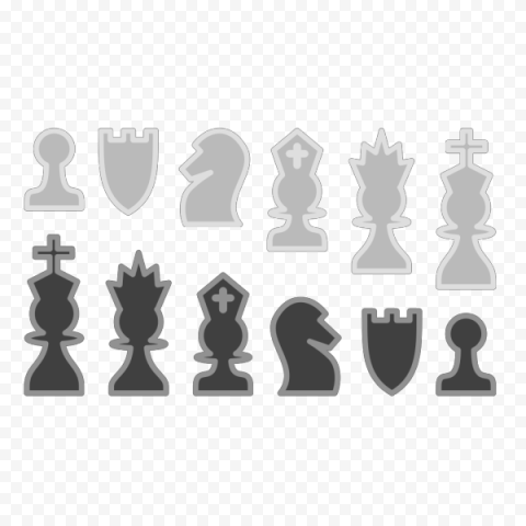 Battle Chess Pieces PNG Image