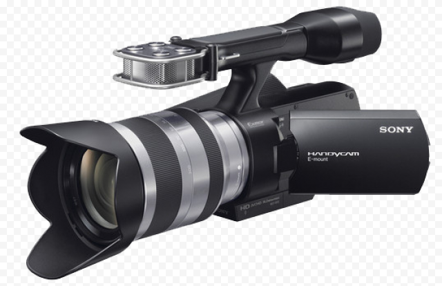 Professional Video Camera Transparent PNG