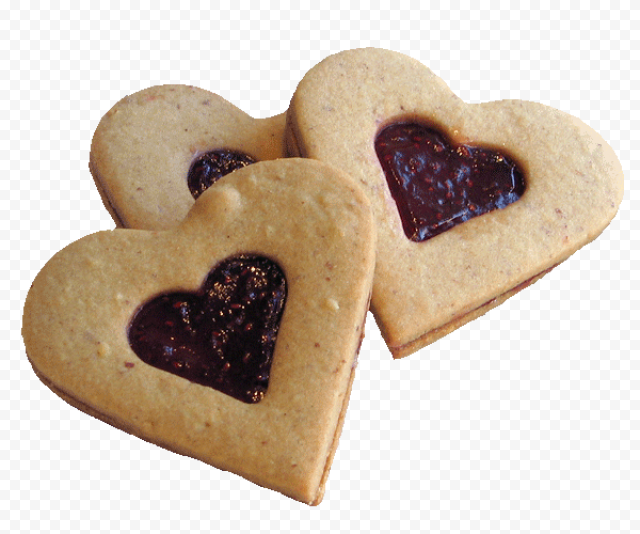 Heart Cookie PNG Clipart