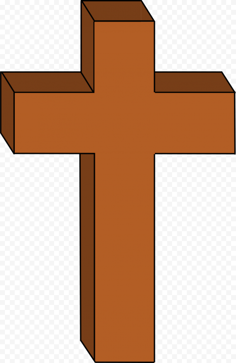 Christian Cross PNG Isolated Clipart