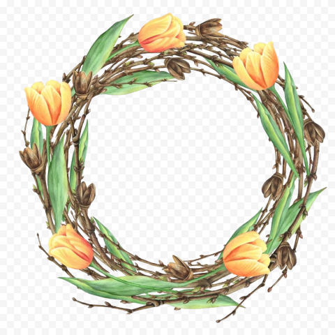 Floral Garland Transparent PNG