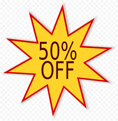 50 Off PNG HD