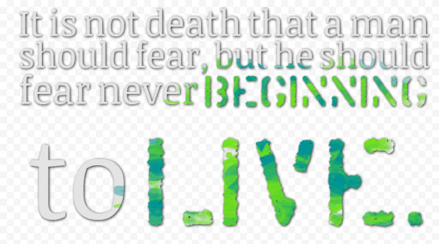 Death Quotes Free PNG Image