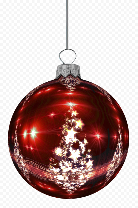 Red Christmas Bauble PNG Photos