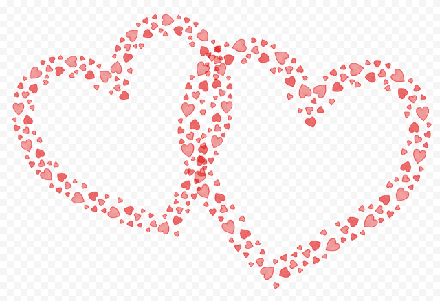 Valentines Day Heart Vector PNG