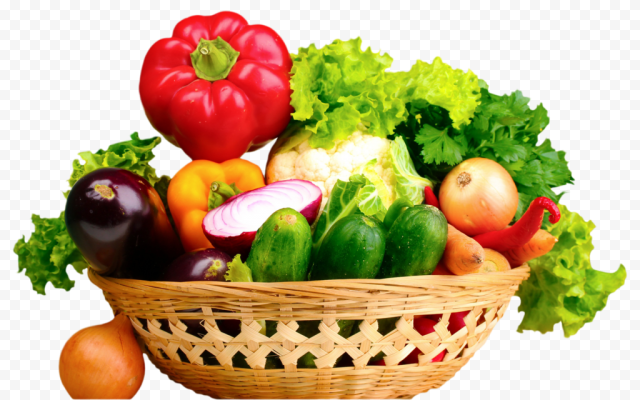Fresh Fruits And Vegetables PNG Transparent Image