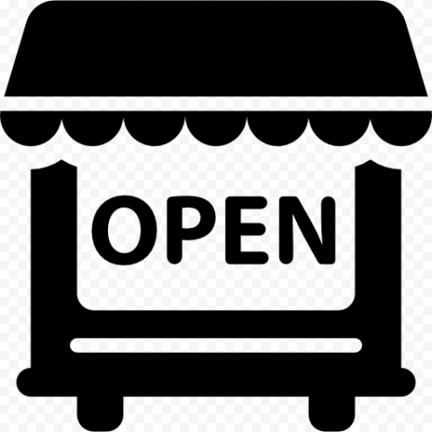 Computer Icons Trade Online shopping, Store open, text, rectangle, logo