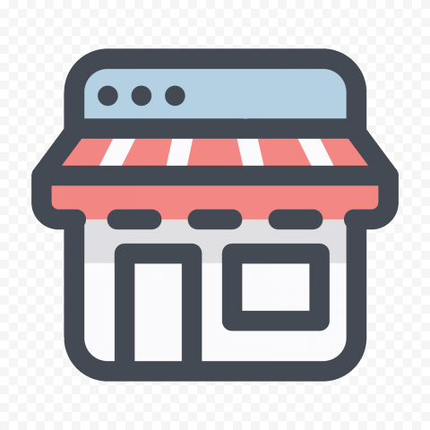 Red and white storage illustration, Computer Icons Online shopping E commerce Retail, store icon, rectangle, retail, logo
