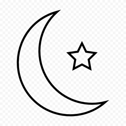 Star and crescent Quran Symbols of Islam Star polygons in art and culture, Islam, angle, white, culture