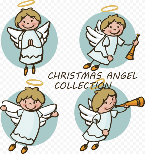 Angel Christmas Coloring book Nativity scene, Hand drawn cute little angel, child, food, hand