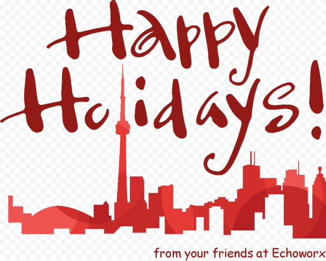happy holidays from all of us @echoworx   calligraphy PNG image with transparent background