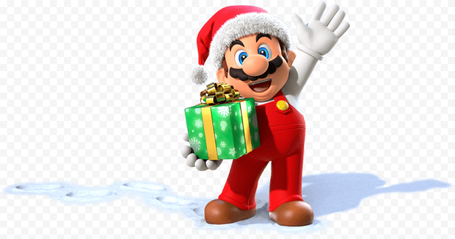 intendo universe holiday gift guide  super mario toys   happy holidays from nintendo PNG image with transparent background