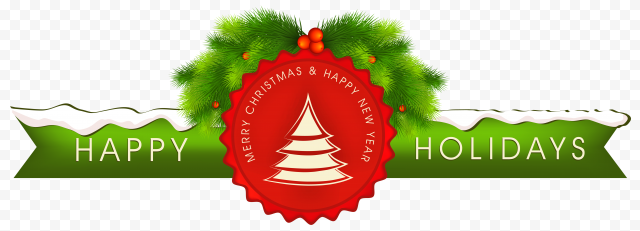 Happy Holidays illustration, Christmas Holiday Happiness, Merry Christmas Text Decor, food, logo, christmas Decoration