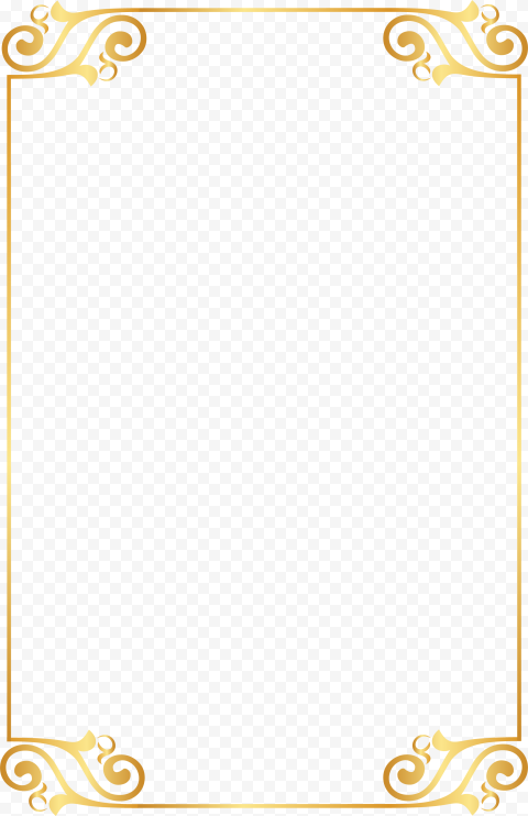 Gold, Gold border pattern elements, gold frame, border, template, frame