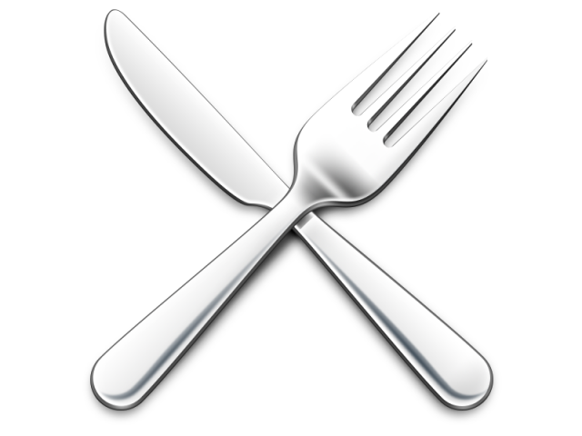 Stainless steel table fork and knife, Knife Fork Spoon, Fork And Knife, wikimedia Commons, fork, dribbble