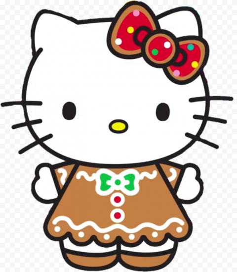 Christmas Kawaii Background PNG