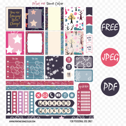 Sticker Brand Credit card Font, Planner stickers, calendar, text, rectangle