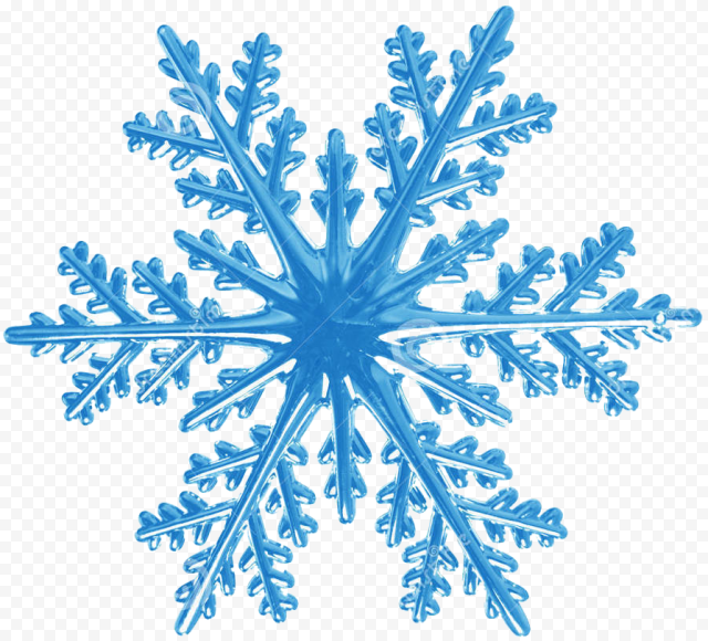 Snowflake graphy, snowflakes, blue, branch, symmetry