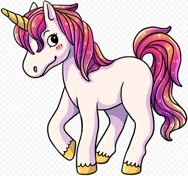 Pink unicorn, Unicorn, unicornio, horse, purple, mammal