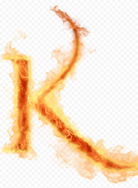 K Alphabet PNG
