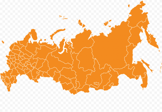Russia Map City map, Russia, orange, world, map