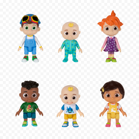 cocomelon characters png 2500x2500