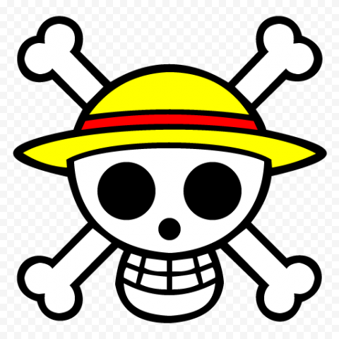 Unlimited World Red Monkey D  Luffy Logo Piracy, LUFFY, hat, manga, smiley