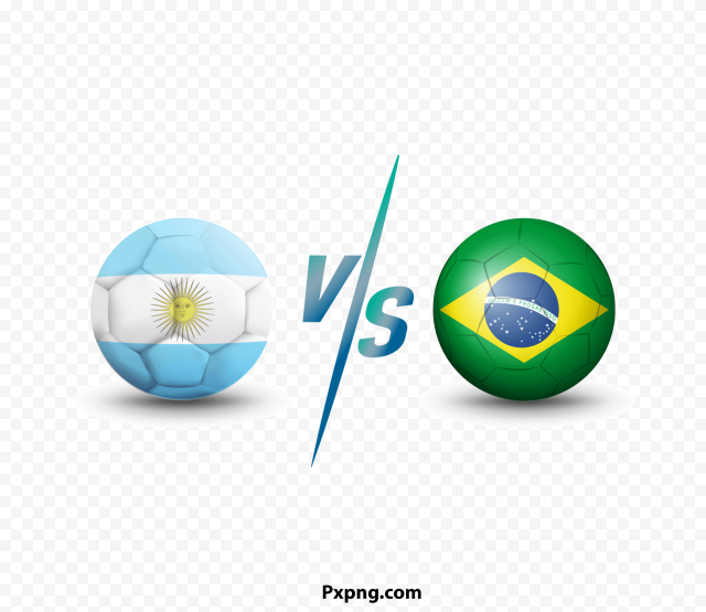 HD 3D argentina vs brazil free png Image